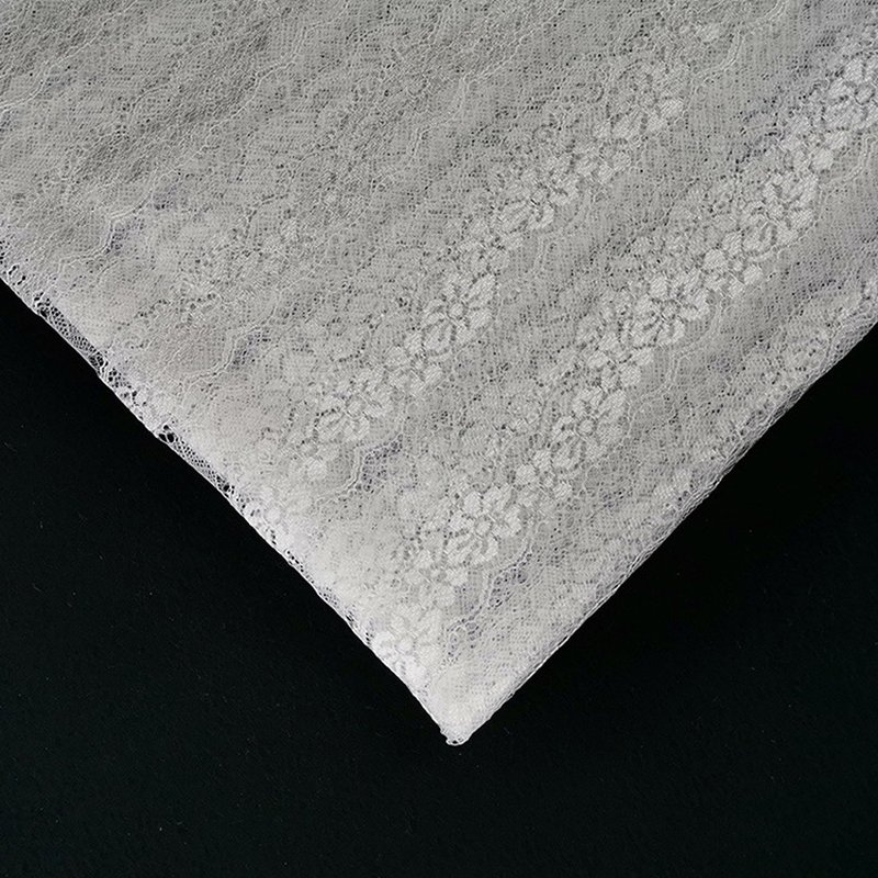 Lace Fabric Geometric Cutwork for Women's Wear Wholesale Supplier 3